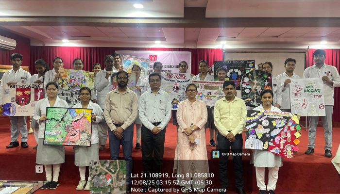 Anti-Ragging Day and Week celebration 12th to 18th august 2025