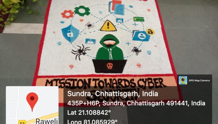 Lecture on “Cyber Crime” by Mr. Ram Gopal Garg (DIG, Rajnandgaon) on 04/10/2022